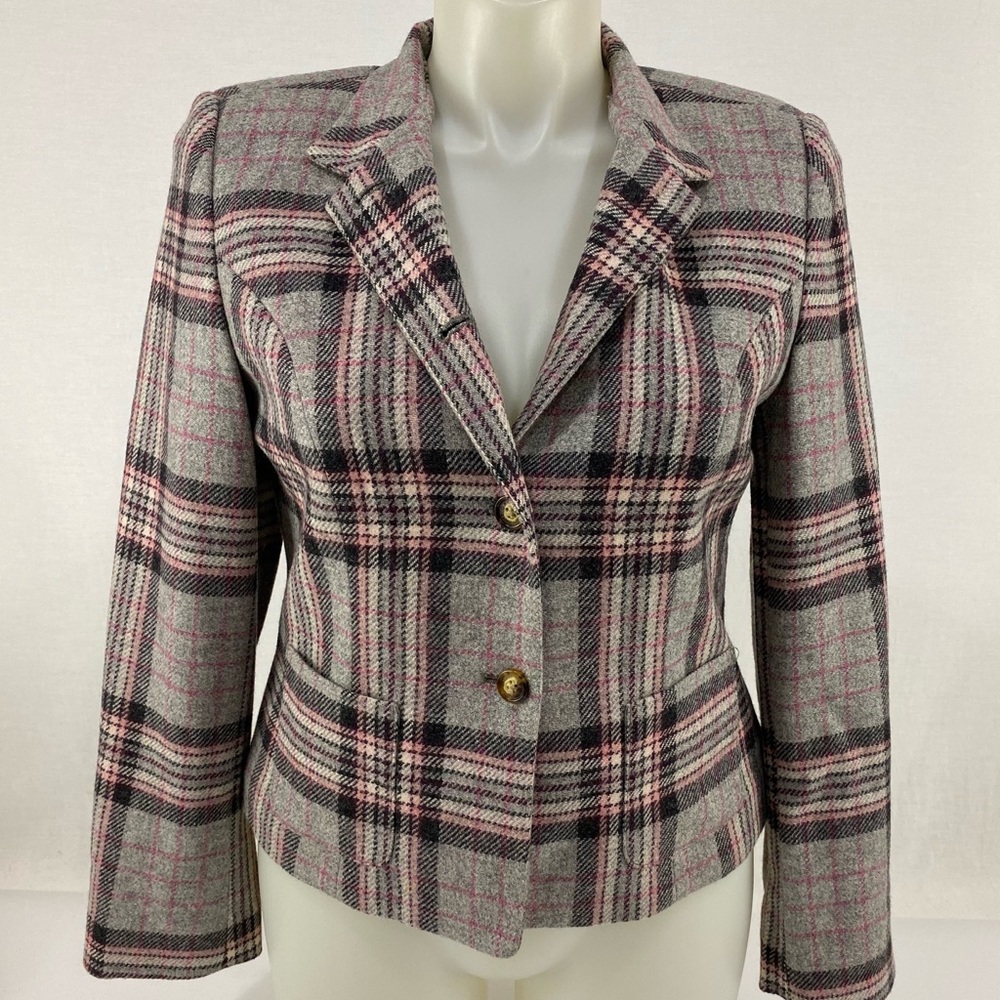 Orvis Wool Blend Plaid Jacket